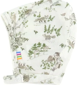 Babyhjelme|Joha Babyhjelm - Uld/Silke - Off White m. Træer