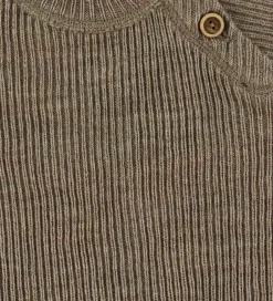 Bluser|Unisex-Tøj|Joha Bluse - Strik - Uld - Beige Meleret