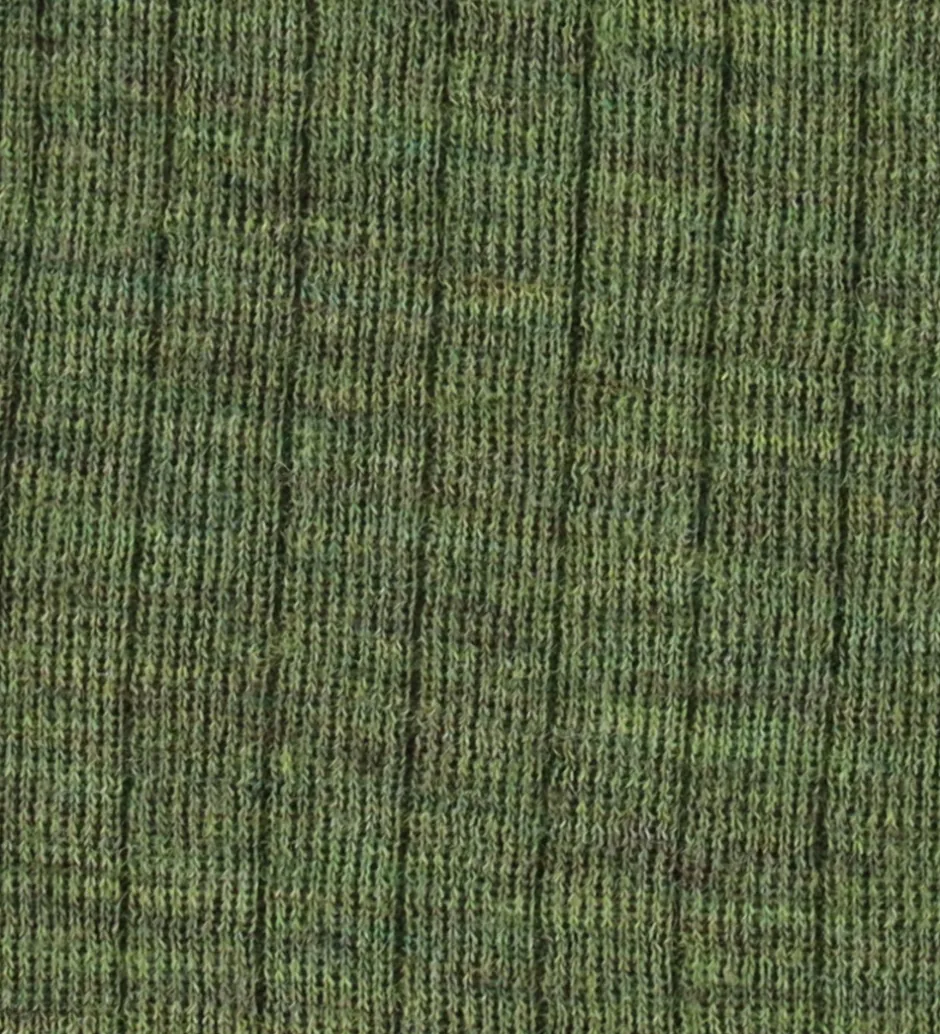 Bluser|Uld|Joha Bluse - Uld - Rib - Mørk Oliven