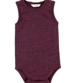 Bodyer|Uld|Joha Body u/æ - Uld - Rib - Blomme