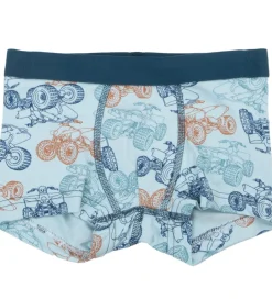 Undertøj|Joha Boxershorts - 2-pak - Viskose/Bambus - Blå m. ATV