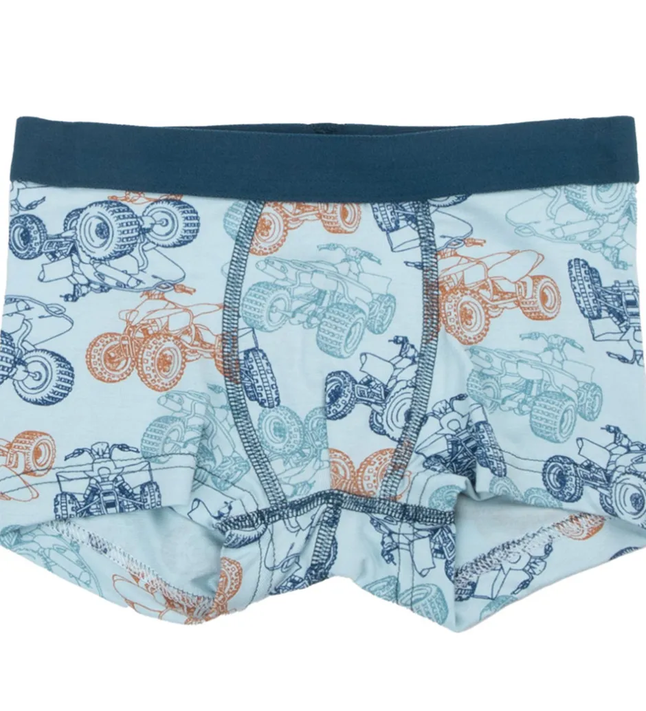 Undertøj|Joha Boxershorts - 2-pak - Viskose/Bambus - Blå m. ATV
