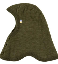 Elefanthuer|Joha Elefanthue - Uld - 2-lags - Mos Grøn