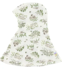 Elefanthuer|Joha Elefanthue - Uld/Silke - 2-lags - Off White m. Træer