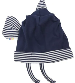 Babyhjelme|Joha 'Fiske' Hat - Marineblå/Hvid Stribet