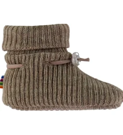 Uld|Joha Futter - Uld - Strik - Beige Meleret