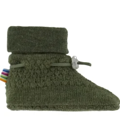 Uld|Joha Futter - Uld - Strik - Mos Grøn