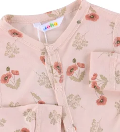 Heldragter|Joha Heldragt - Bambus - Lyserød m. Blomst