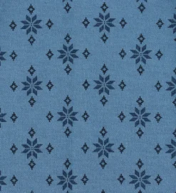 Heldragter|Joha Heldragt - Uld - Blå m. Snefnug