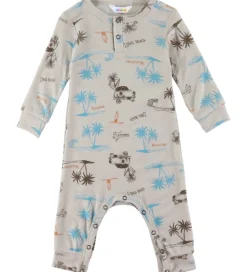 Heldragter|Joha Heldragt - Uld/Silke - Beige m. Print