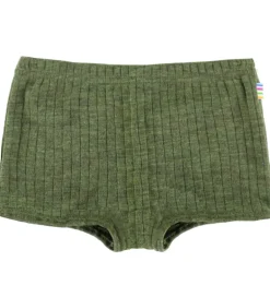 Undertøj|Uld|Joha Hipsters - Uld - Rib - Mørk Oliven