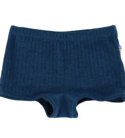 Undertøj|Uld|Joha Hipsters - Uld - Rib - Mørk Turkis