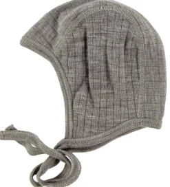 Babyhjelme|Joha Hjelm - Uld - Brunmeleret