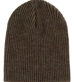 Huer Og Hatte|Unisex-Tøj|Joha Hue - Uld - Strik - Brun Meleret