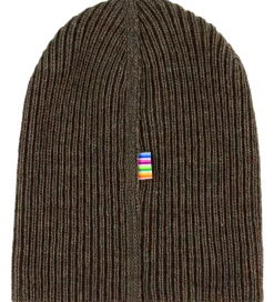 Huer Og Hatte|Unisex-Tøj|Joha Hue - Uld - Strik - Brun Meleret