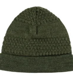 Huer Og Hatte|Unisex-Tøj|Joha Hue - Uld - Strik - Mos Grøn