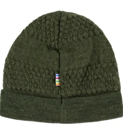 Huer Og Hatte|Unisex-Tøj|Joha Hue - Uld - Strik - Mos Grøn