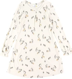 Kjoler|Pigetøj|Joha Kjole - Viskose/Bambus - Lys Beige