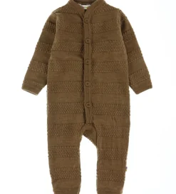 Køredragter|Unisex-Tøj|Joha Køredragt - Strik - Uld - Varm Brun