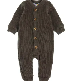 Køredragter|Unisex-Tøj|Joha Køredragt - Strik - Uld - Brun Meleret