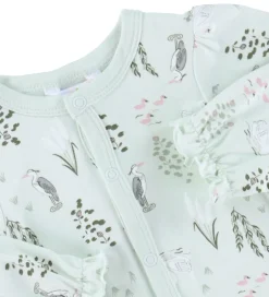 Nattøj|Joha Natdragt - Viskose/Bambus - Mynte m. Svane