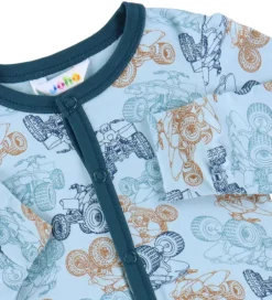 Nattøj|Joha Natdragt - Viskose/Bambus - Blå m. ATV