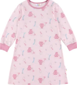 Nattøj|Pigetøj|Joha Natkjole - Lyserød m. Print
