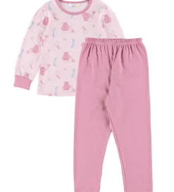 Nattøj|Pigetøj|Joha Nattøj - 2-delt - Lyserød m. Print