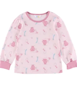 Nattøj|Pigetøj|Joha Nattøj - 2-delt - Lyserød m. Print