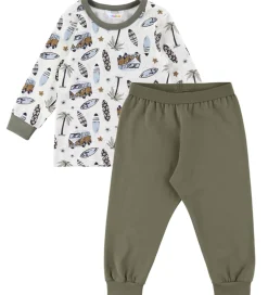 Nattøj|Joha Nattøj - Off White m. Print