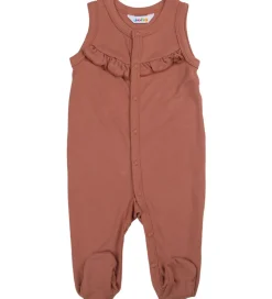 Heldragter|Joha Sparkedragt - Viskose/Bambus - Rødbrun