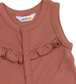 Heldragter|Joha Sparkedragt - Viskose/Bambus - Rødbrun