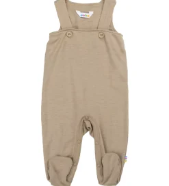 Heldragter|Joha Sparkedragt m. Seler/Fødder - Uld/Silke - Beige