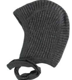 Babyhjelme|Joha Strik Babyhjelm - BabyUld - Koksgrå