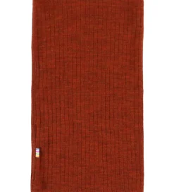 Tørklæder|Halsedisser|Joha Tube - Uld - Rib - Rust