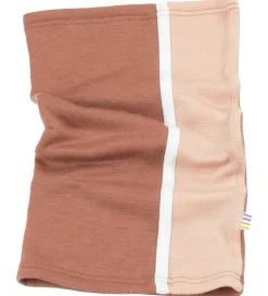 Tørklæder|Joha Tube - Uld - Rosa/Brun
