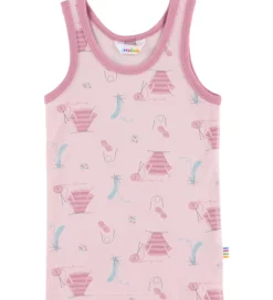 Undertøj|Pigetøj|Joha Undertrøje - Lyserød m. Print