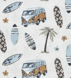 Undertøj|Joha Undertrøje - Off White m. Print