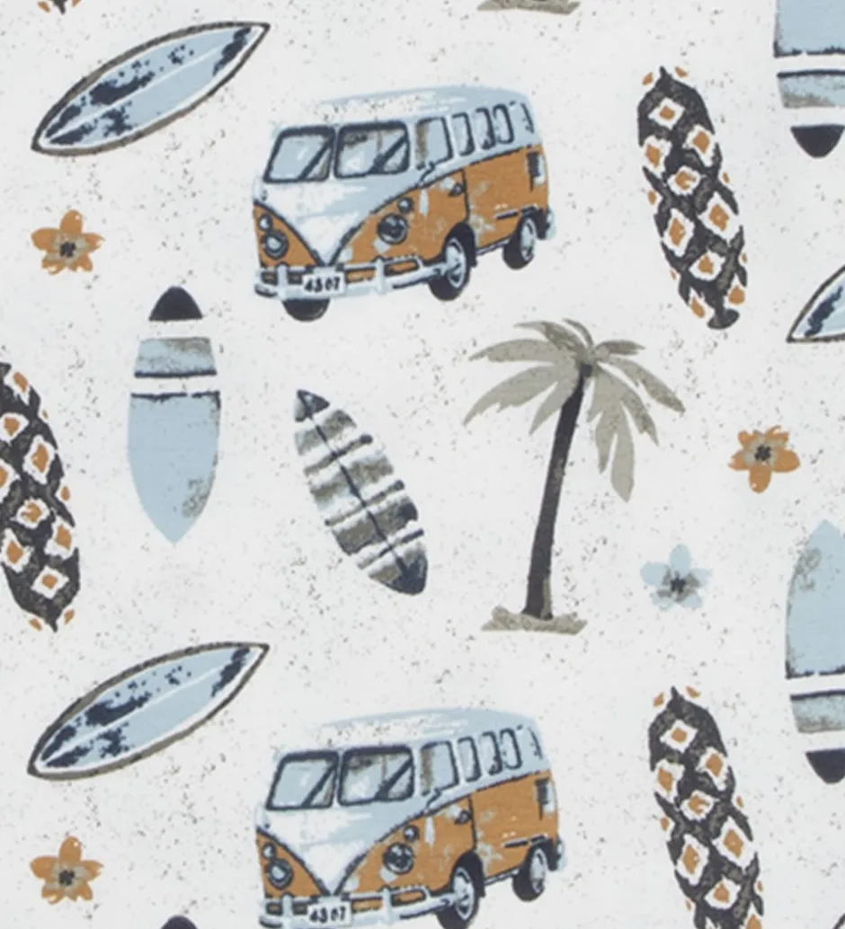 Undertøj|Joha Undertrøje - Off White m. Print