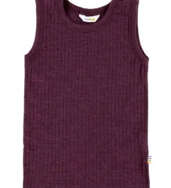 Undertøj|Uld|Joha Undertrøje - Uld - Rib - Blomme