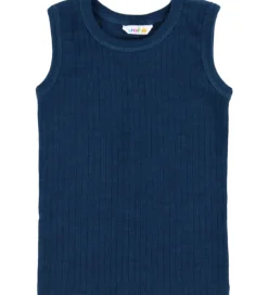 Undertøj|Uld|Joha Undertrøje - Uld - Rib - Mørk Turkis