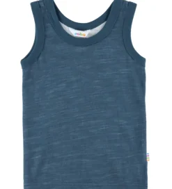 Undertøj|Joha Undertrøje - Uld/Bambus - Dark Denim