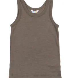 Undertøj|Joha Undertrøje - Uld/Silke - Brun