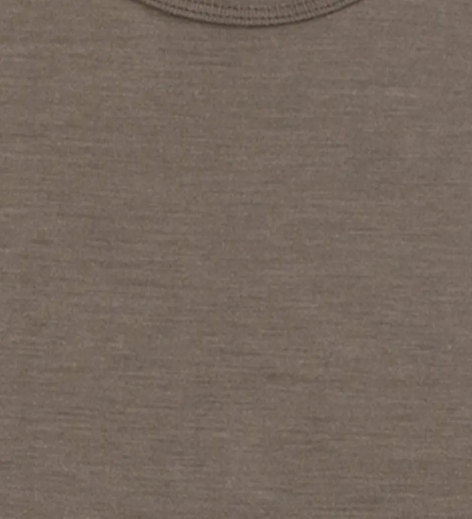 Undertøj|Joha Undertrøje - Uld/Silke - Brun