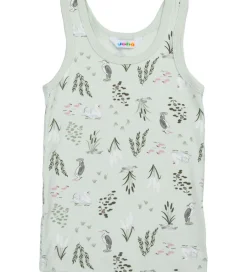 Undertøj|Joha Undertrøje - Viskose/Bambus - Mynte m. Svane