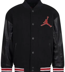 Fleece|Jordan Bomberjakke - Varsity - Sort
