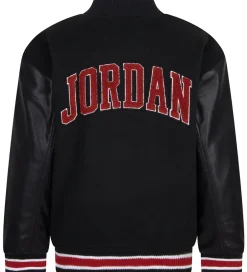 Fleece|Jordan Bomberjakke - Varsity - Sort
