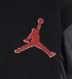 Fleece|Jordan Bomberjakke - Varsity - Sort