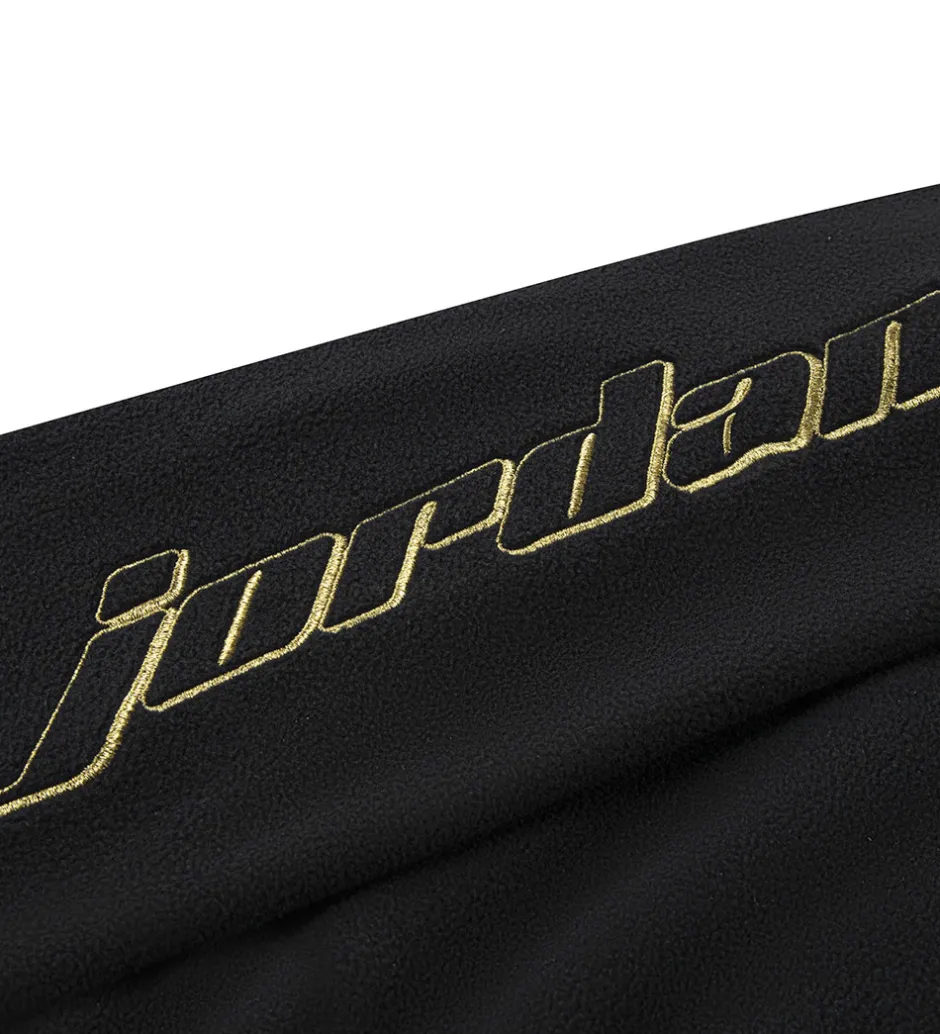 Fleece|Jordan Fleecetrøje - Sort m. Guld