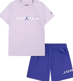 Shorts Og Knickers|Jordan Shortssæt - T-shirt/Shorts - Purple Comet